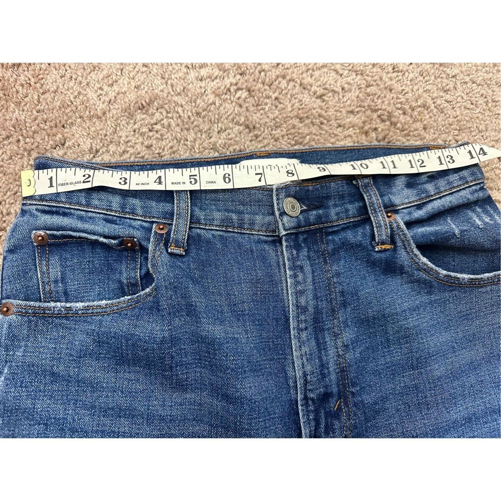 Abercrombie & Fitch Womens 28 Curve Love Ultra High Rise Ankle Straight Leg Jean - Picture 8 of 10